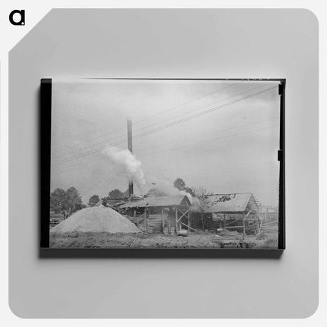 アートパネル-Sawmill, Wells, Texas
 - ラッセル リー Canvas.
