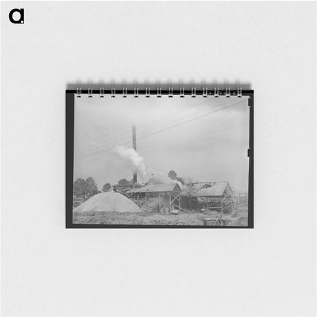 アートメモ帳-Sawmill, Wells, Texas
 - ラッセル リー Memo.