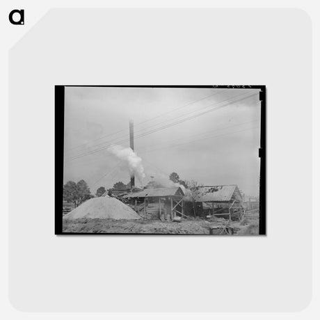 アートポストカード-Sawmill, Wells, Texas
 - ラッセル リー Postcard.