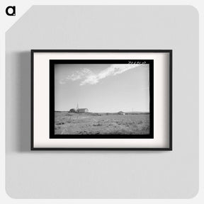アートポスター-Farmstead on Black Canyon Project
 - ラッセル リー Poster.