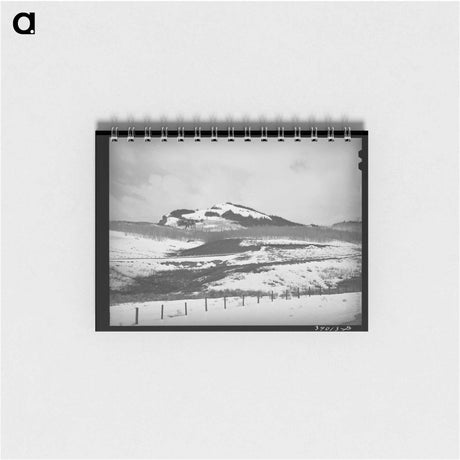 アートメモ帳-Snow-Covered Mountains, Grand County, Colorado
 - ラッセル リー Memo.