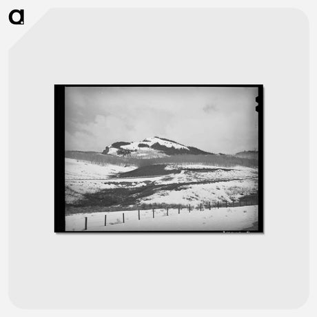 アートポストカード-Snow-Covered Mountains, Grand County, Colorado
 - ラッセル リー Postcard.