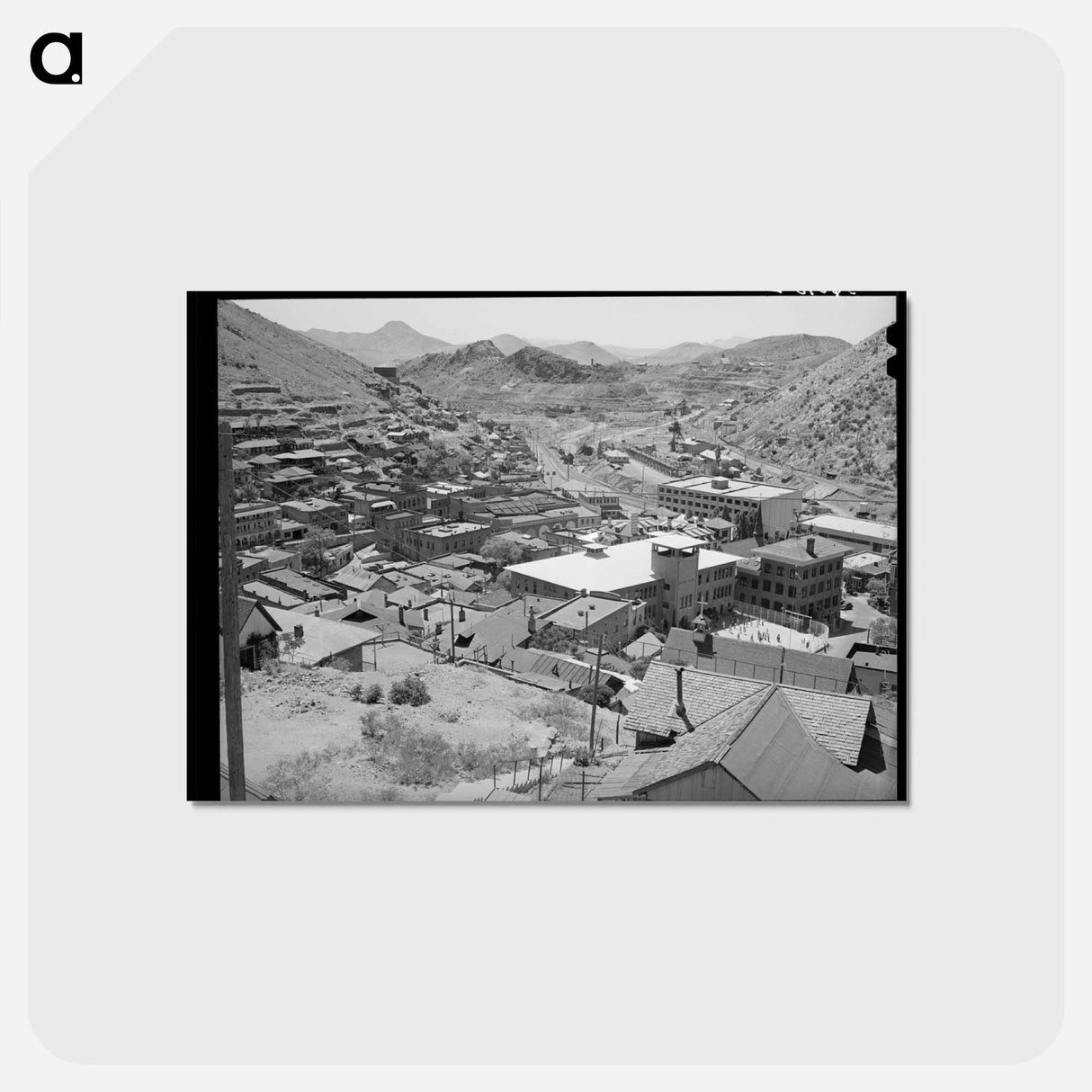 アートポストカード-Bisbee, Arizona
 - ラッセル リー Postcard.