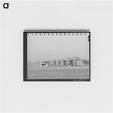 アートメモ帳-Houses for Workers on Cotton Farm, Refugio County, Texas
 - ラッセル リー Memo.