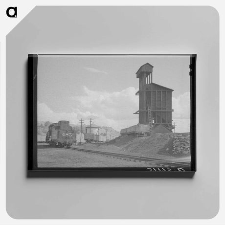 アートパネル-Railroad Yards, Durango, Colorado
 - ラッセル リー Canvas.