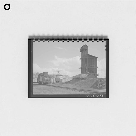 アートメモ帳-Railroad Yards, Durango, Colorado
 - ラッセル リー Memo.