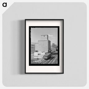 アートポスター-Wheat Elevator, Dayton, Washington
 - ラッセル リー Poster.