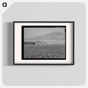 アートポスター-Sugar Beet Field and Processing Plant, Garland, Utah
 - ラッセル リー Poster.