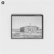 アートメモ帳-House of Squatter, Nueces Bay, Corpus Christi, Texas
 - ラッセル リー Memo.