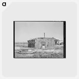 アートポストカード-House of Squatter, Nueces Bay, Corpus Christi, Texas
 - ラッセル リー Postcard.