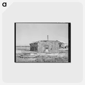 アートポストカード-House of Squatter, Nueces Bay, Corpus Christi, Texas
 - ラッセル リー Postcard.