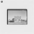 アートメモ帳-Old Justice Court and U.S. Commissioners Court in Dagmar, Sheridan County, Montana
 - ラッセル リー Memo.