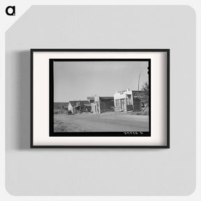 アートポスター-Street Scene, Questa, New Mexico
 - ラッセル リー Poster.