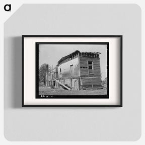 アートポスター-Ruins of Plantation House near Marshall, Texas
 - ラッセル リー Poster.