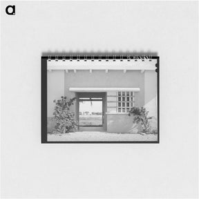 アートメモ帳-Entrance Detail, Community Building, Arizona Part-Time Farms
 - ラッセル リー Memo.