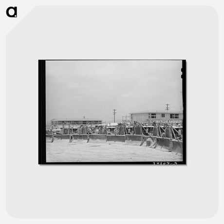 アートポストカード-Defense Housing Project at Kearney-Mesa
 - ラッセル リー Postcard.
