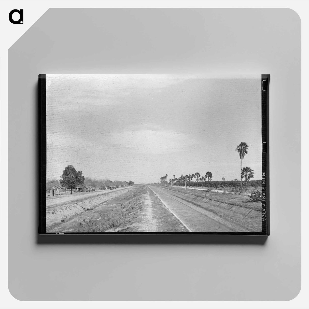 アートパネル-Irrigation Ditch, San Juan, Texas
 - ラッセル リー Canvas.