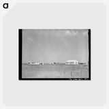 アートポストカード-Southeast Missouri Farmstead
 - ラッセル リー Postcard.