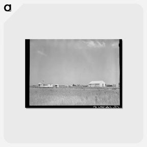 アートポストカード-Southeast Missouri Farmstead
 - ラッセル リー Postcard.