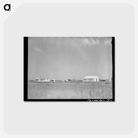 アートポストカード-Southeast Missouri Farmstead
 - ラッセル リー Postcard.