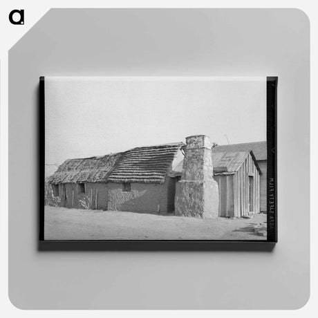 アートパネル-Adobe House, Crystal City
 - ラッセル リー Canvas.