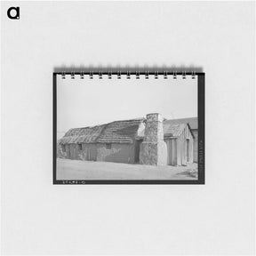 アートメモ帳-Adobe House, Crystal City
 - ラッセル リー Memo.