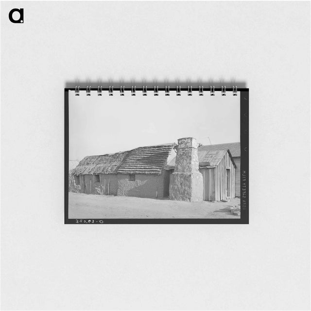 アートメモ帳-Adobe House, Crystal City
 - ラッセル リー Memo.