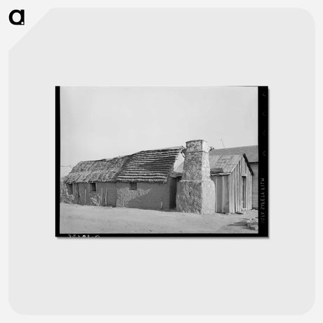 アートポストカード-Adobe House, Crystal City
 - ラッセル リー Postcard.