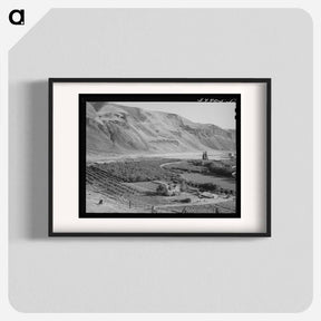 アートポスター-Farm on Banks of Columbia River, Walla Walla County, Washington
 - ラッセル リー Poster.