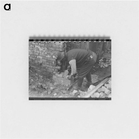 アートメモ帳-Apartment Building Repair, South Side, Chicago
 - ラッセル リー Memo.