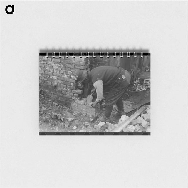 アートメモ帳-Apartment Building Repair, South Side, Chicago
 - ラッセル リー Memo.
