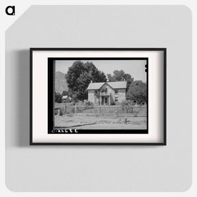 アートポスター-Old Rock House in Mendon, Utah
 - ラッセル リー Poster.