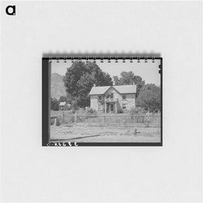 アートメモ帳-Old Rock House in Mendon, Utah
 - ラッセル リー Memo.