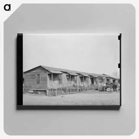 アートパネル-Mexican Houses, San Antonio
 - ラッセル リー Canvas.