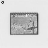 アートメモ帳-Mexican Grave, Raymondville, Texas
 - ラッセル リー Memo.