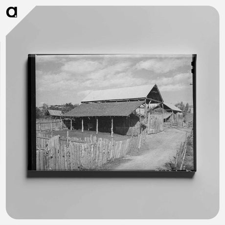 アートパネル-Mormon Farm, Santa Clara, Utah
 - ラッセル リー Canvas.