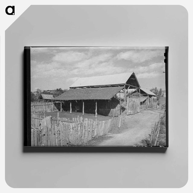 アートパネル-Mormon Farm, Santa Clara, Utah
 - ラッセル リー Canvas.