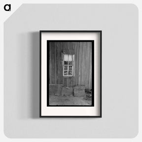 アートポスター-Sharecropper Cabin Porch, Southeast Missouri
 - ラッセル リー Poster.