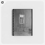 アートメモ帳-Sharecropper Cabin Porch, Southeast Missouri
 - ラッセル リー Memo.