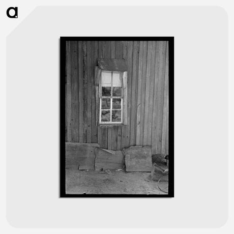 アートポストカード-Sharecropper Cabin Porch, Southeast Missouri
 - ラッセル リー Postcard.