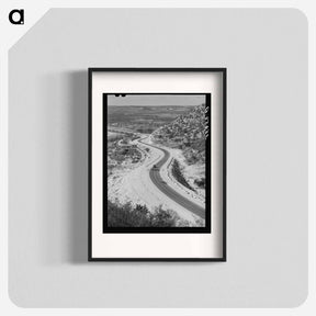 アートポスター-Highway Leading into Junction, Texas
 - ラッセル リー Poster.