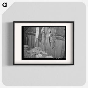 アートポスター-Attic Bedroom, Sharecropper's Shack
 - ラッセル リー Poster.