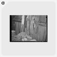 アートポストカード-Attic Bedroom, Sharecropper's Shack
 - ラッセル リー Postcard.