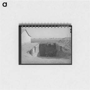 アートメモ帳-Silage Loading, Chandler Unit, Maricopa County, Arizona
 - ラッセル リー Memo.