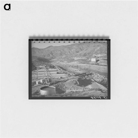アートメモ帳-Shasta Dam Construction, Sacramento River, Shasta County, California
 - ラッセル リー Memo.