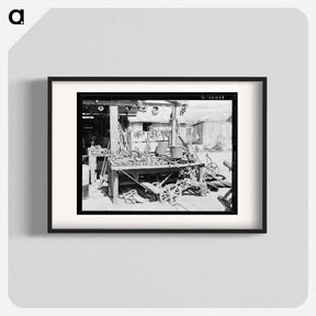 アートポスター-Agricultural Machine Junkyard, San Juan, Texas
 - ラッセル リー Poster.