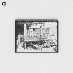 アートメモ帳-Agricultural Machine Junkyard, San Juan, Texas
 - ラッセル リー Memo.