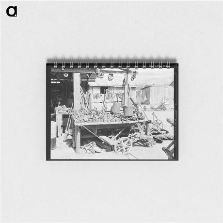 アートメモ帳-Agricultural Machine Junkyard, San Juan, Texas
 - ラッセル リー Memo.