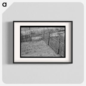 アートポスター-Gardens Protected by Fence, Near Jefferson, Texas
 - ラッセル リー Poster.