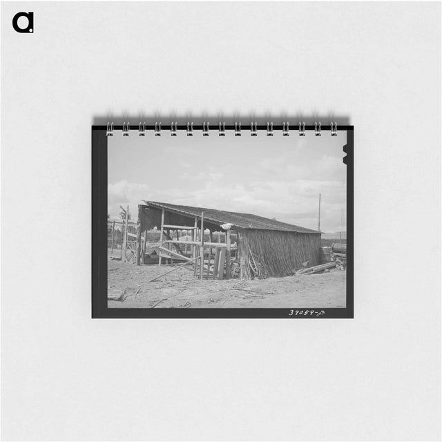 アートメモ帳-Shed on Farm of Mr. White
 - ラッセル リー Memo.
